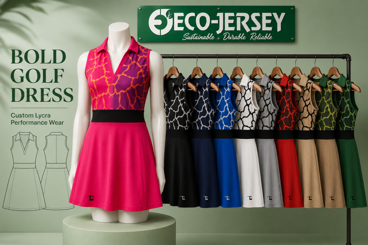 Custom women's bold dress hero section image showing bold dress styling and design, Eco Jersey bold dress manufacturer for wholesale fashion brands