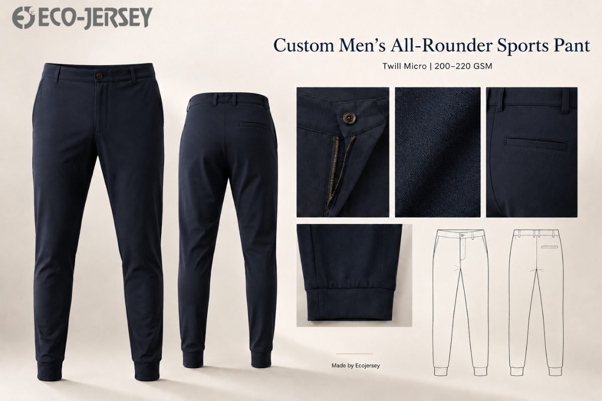 Men’s All-Rounder Sports Pant — custom men’s all-rounder sports pant