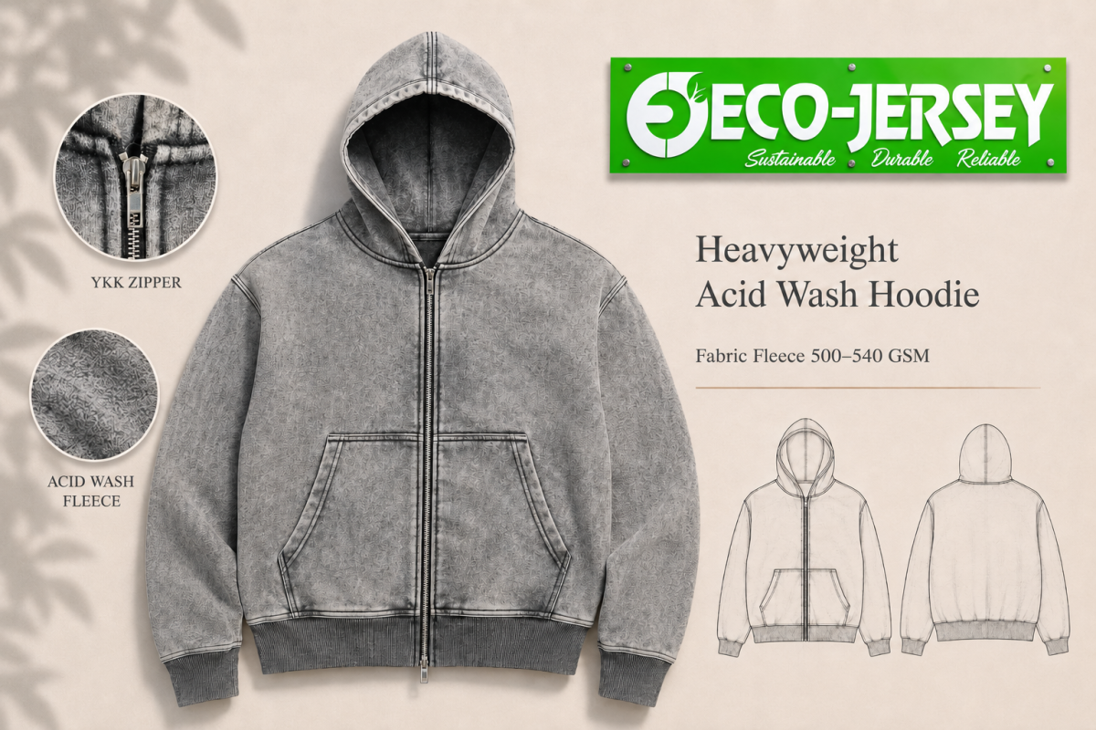 Heavyweight Acid Wash Hoodie