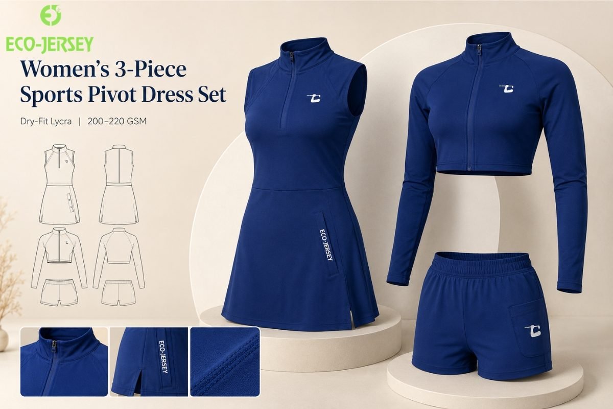 Women’s 3-Piece Sports Pivot Dress Set — women’s 3-piece sports pivot dress set