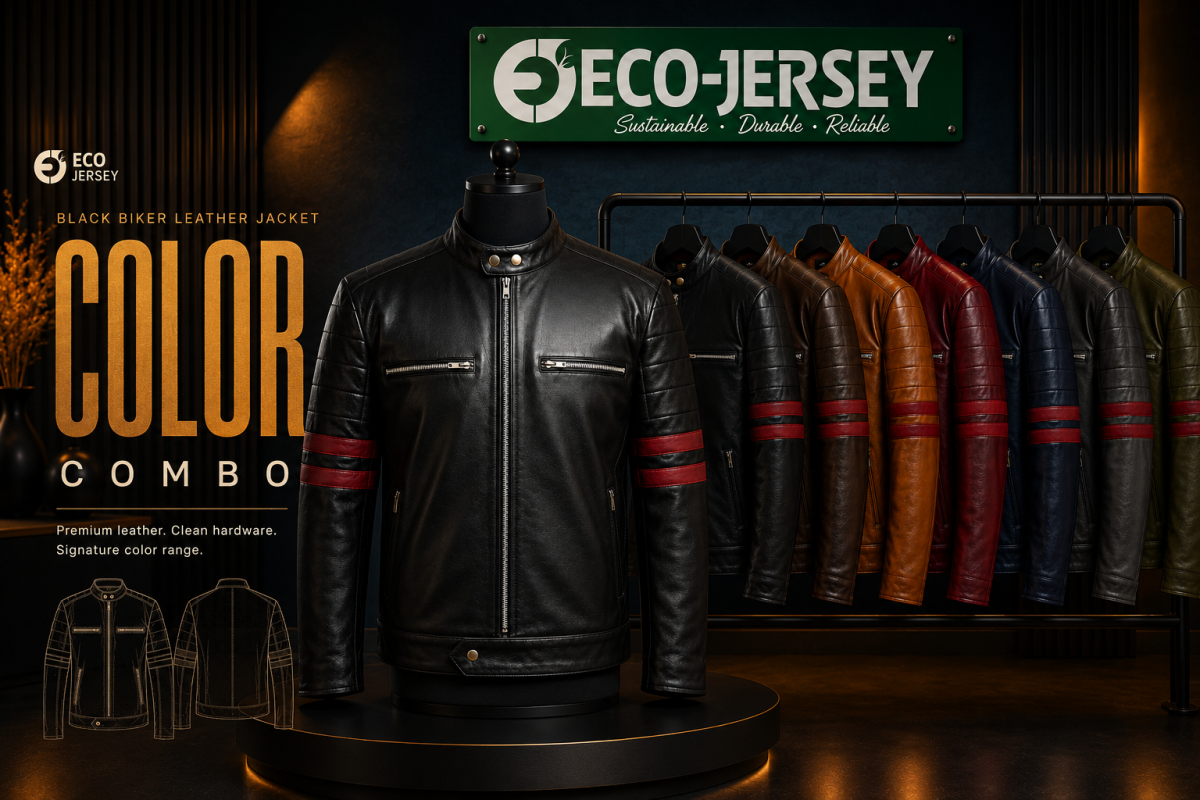 Leather Biker Jacket — hero banner